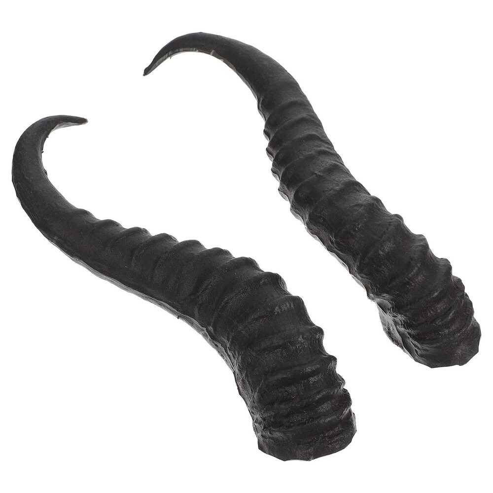 6444 1 Pair Artificial Sheep Antlers Horns DIY Horns Headband Ornament